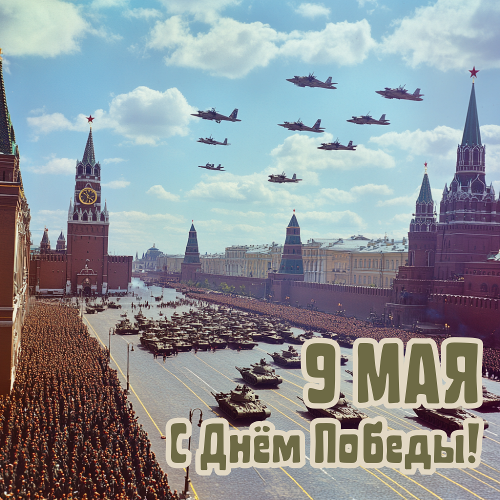 Открытка с Днем Победы
