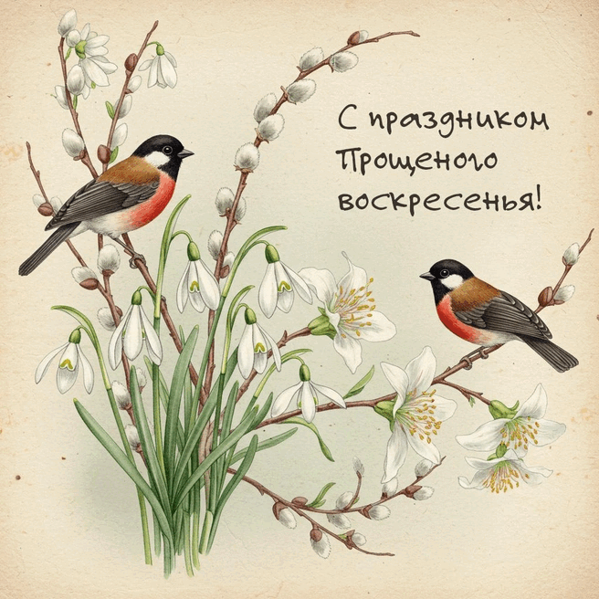 С Масленицей и Прощеным воскресеньем