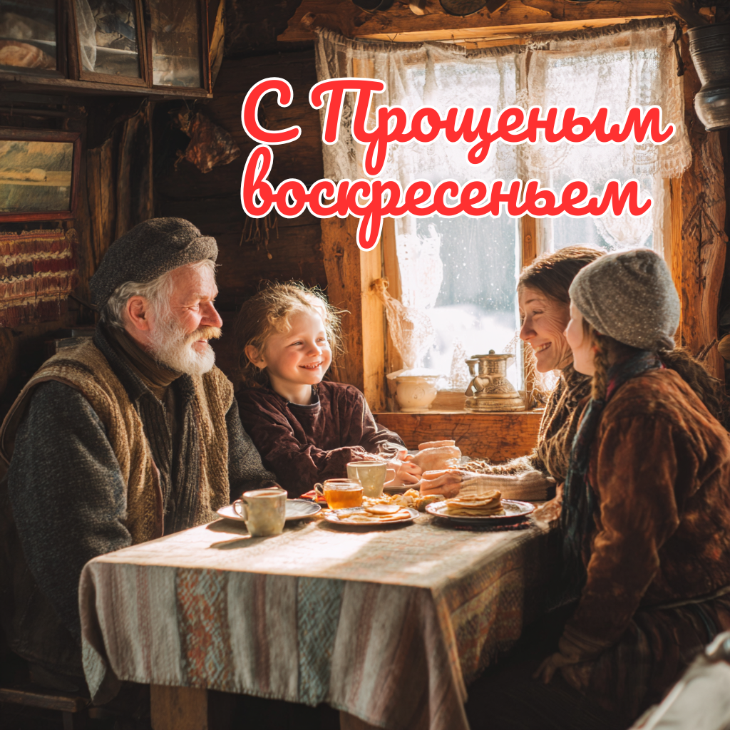 Прощеное воскресенье — короткое поздравление в прозе для коллег и знакомых