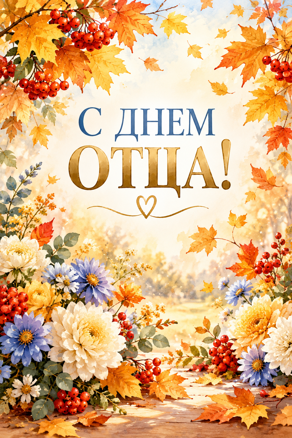 Открытка с Днем отца