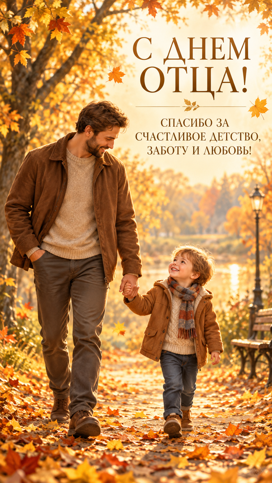 Открытка с Днем отца