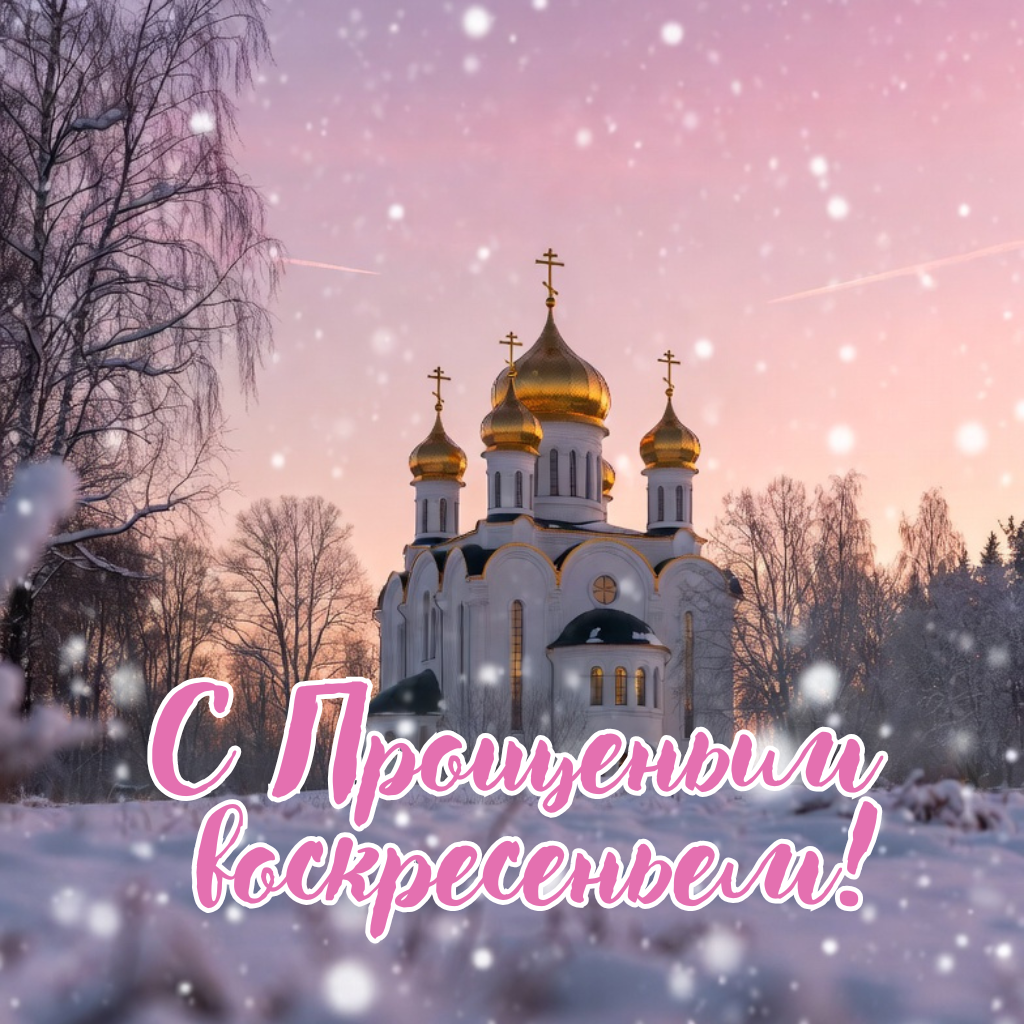 Прощеное воскресенье — открытка для бабушки: прости за все, что было не так