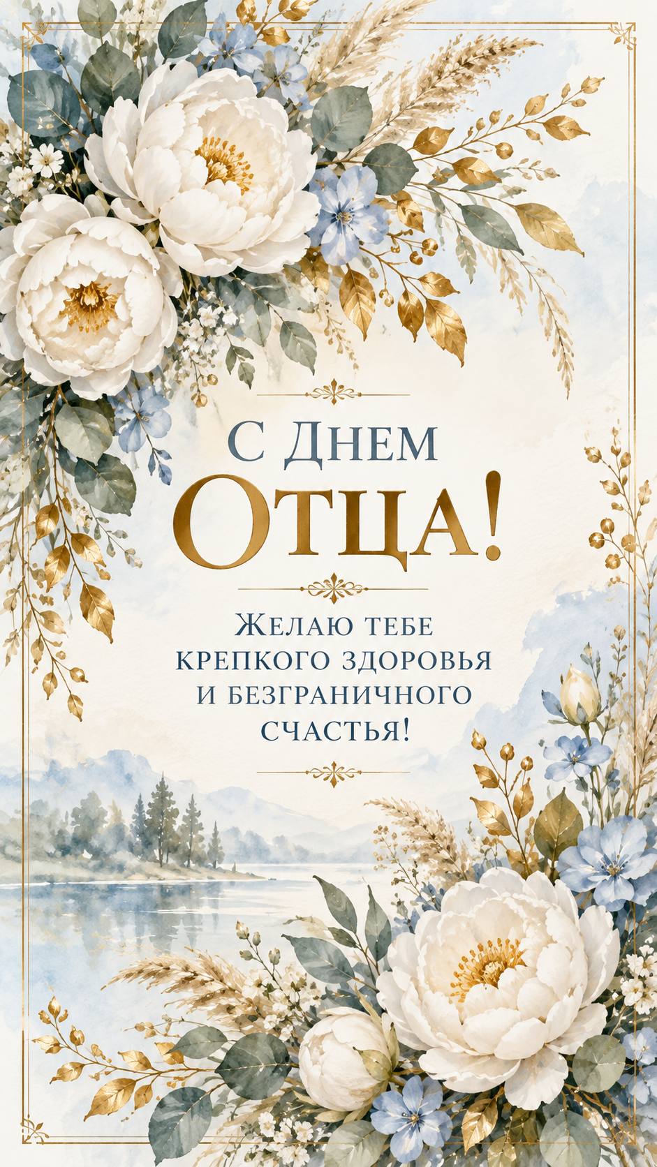 Открытка с Днем отца