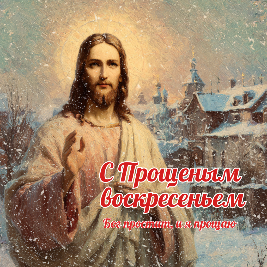 Прощенное воскресенье — короткие стихи для поздравления и примирения