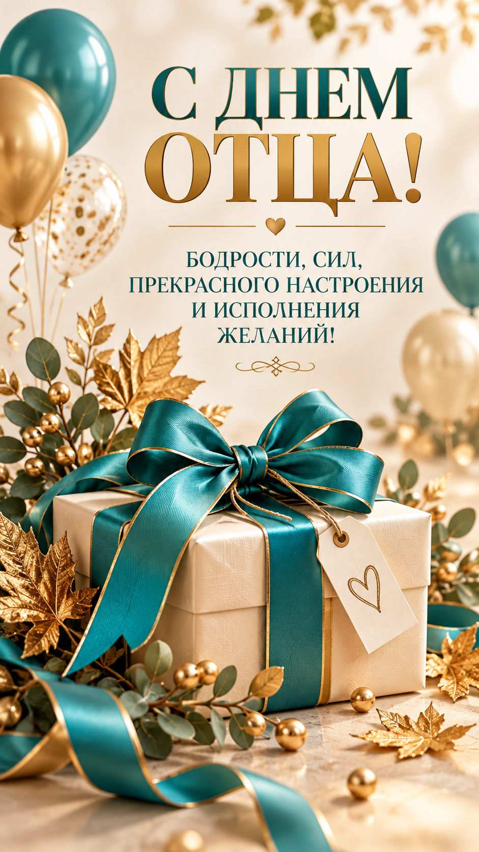 Открытка с Днем отца