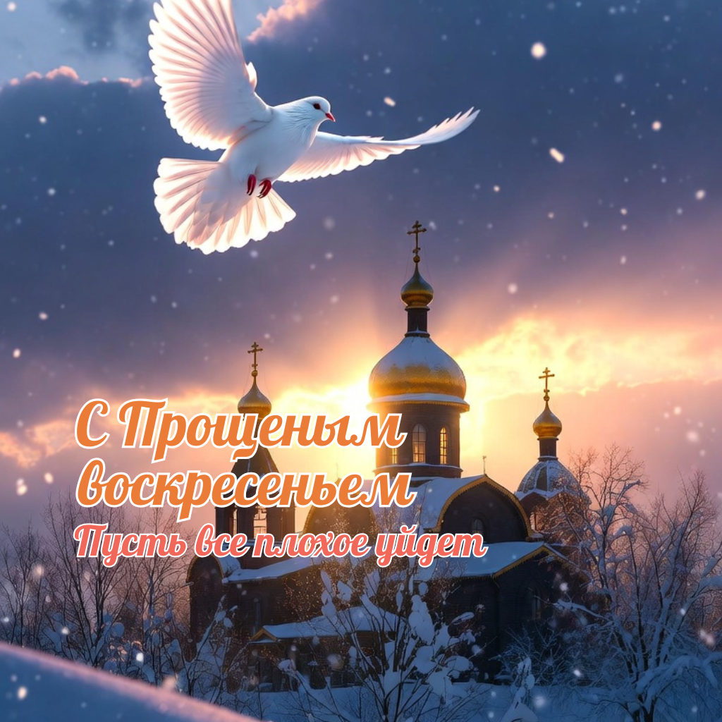 Прощенное воскресенье — поздравление сестре в прозе: прости, если была несправедлива