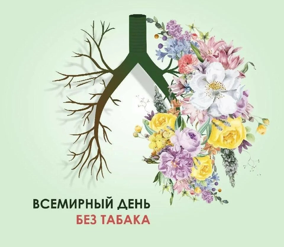 Открытка на День против табака