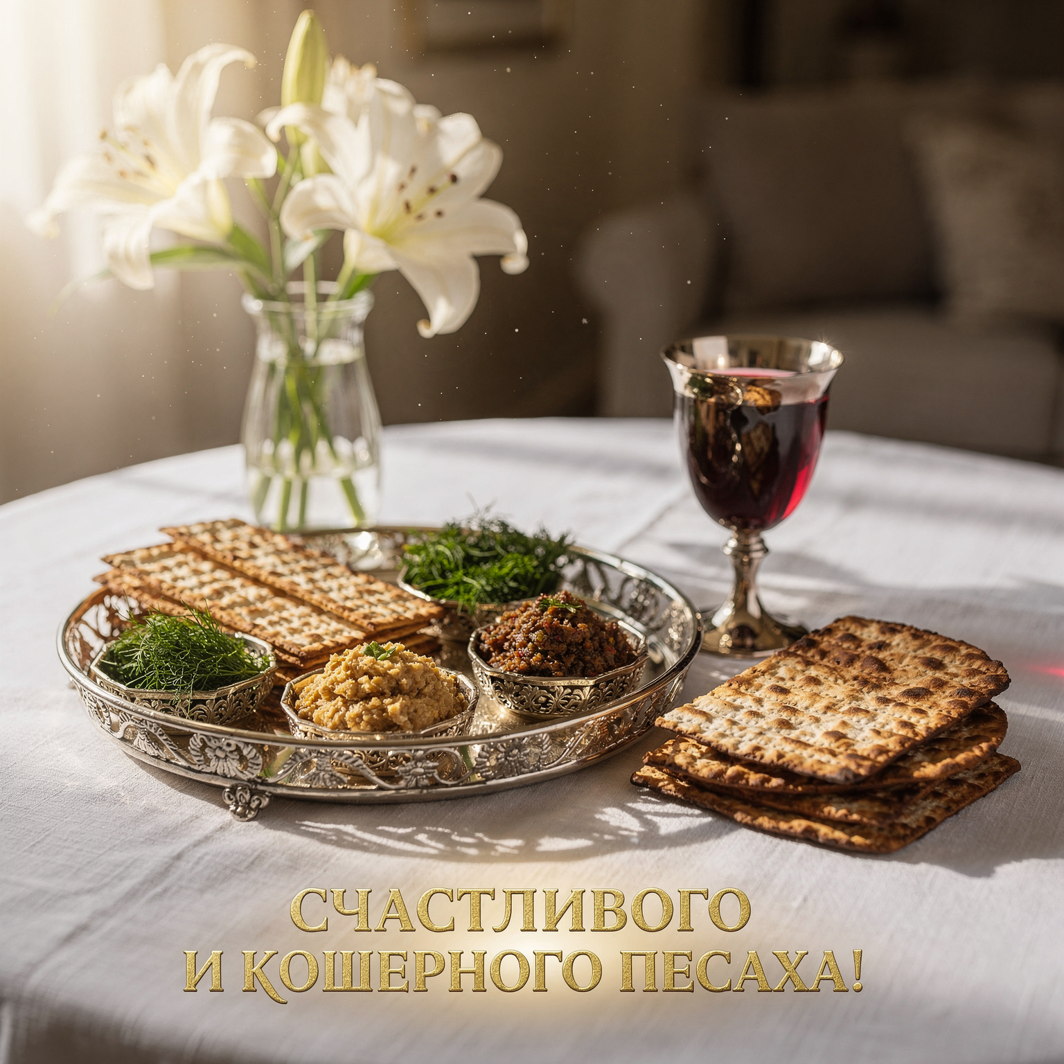 С Песахом, Еврейской Пасхой