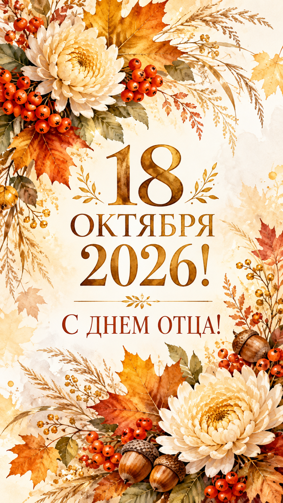 Открытка с Днем отца