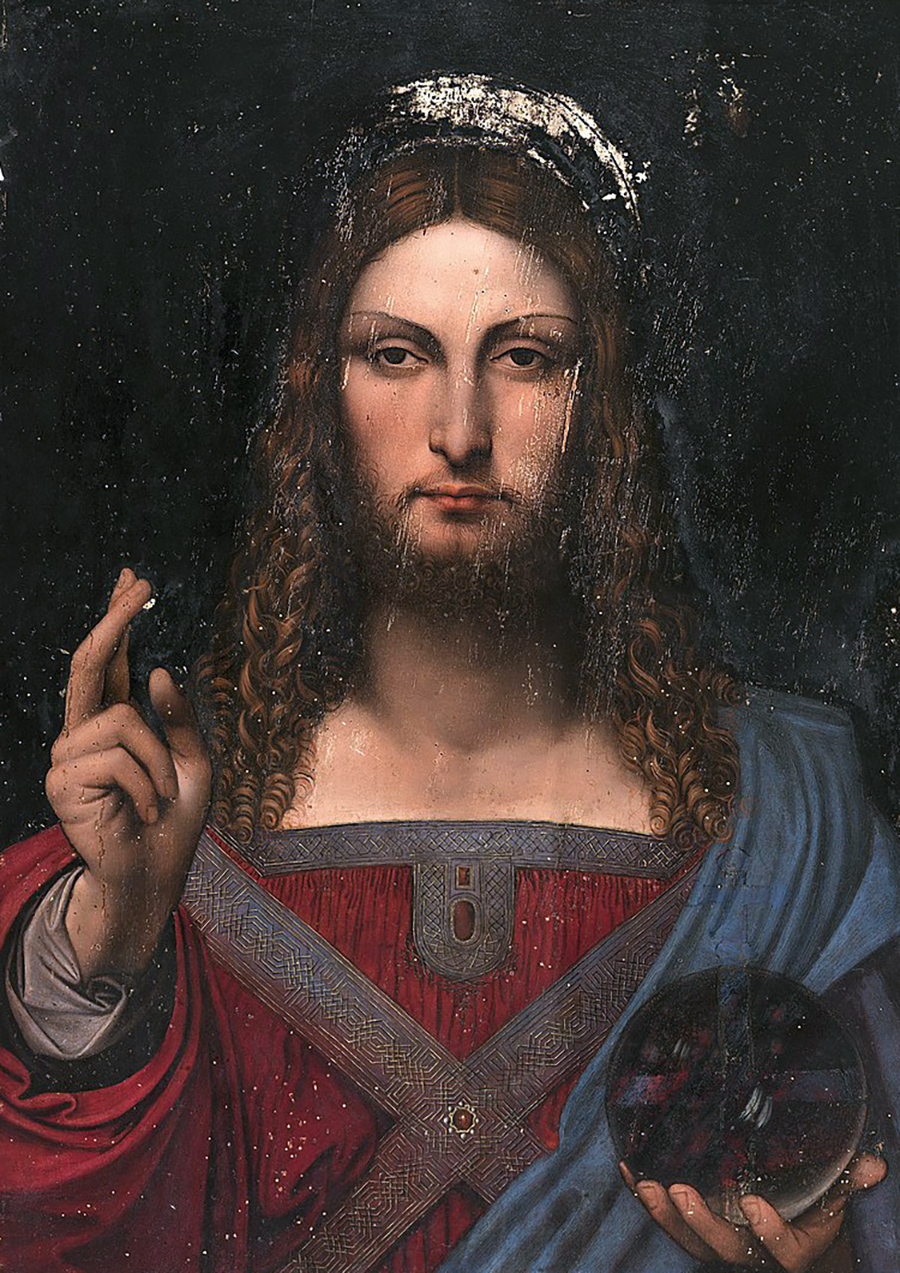 Сальватор Мунди Леонардо да Винчи картина