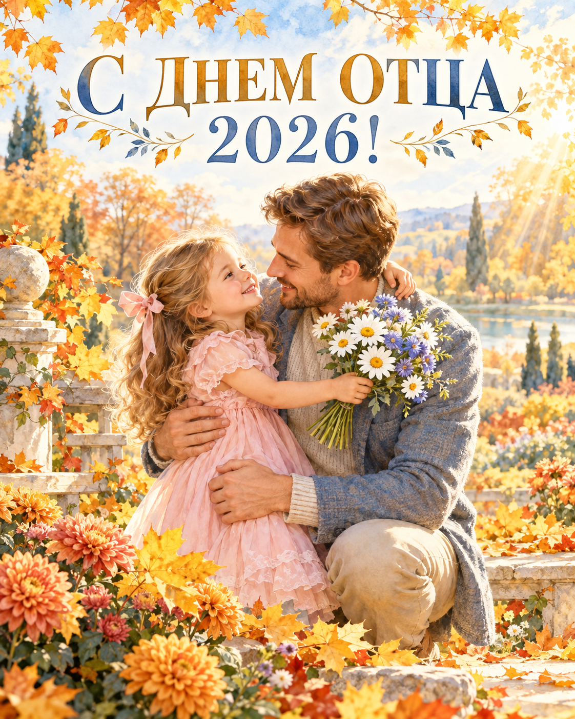 Открытка с Днем отца