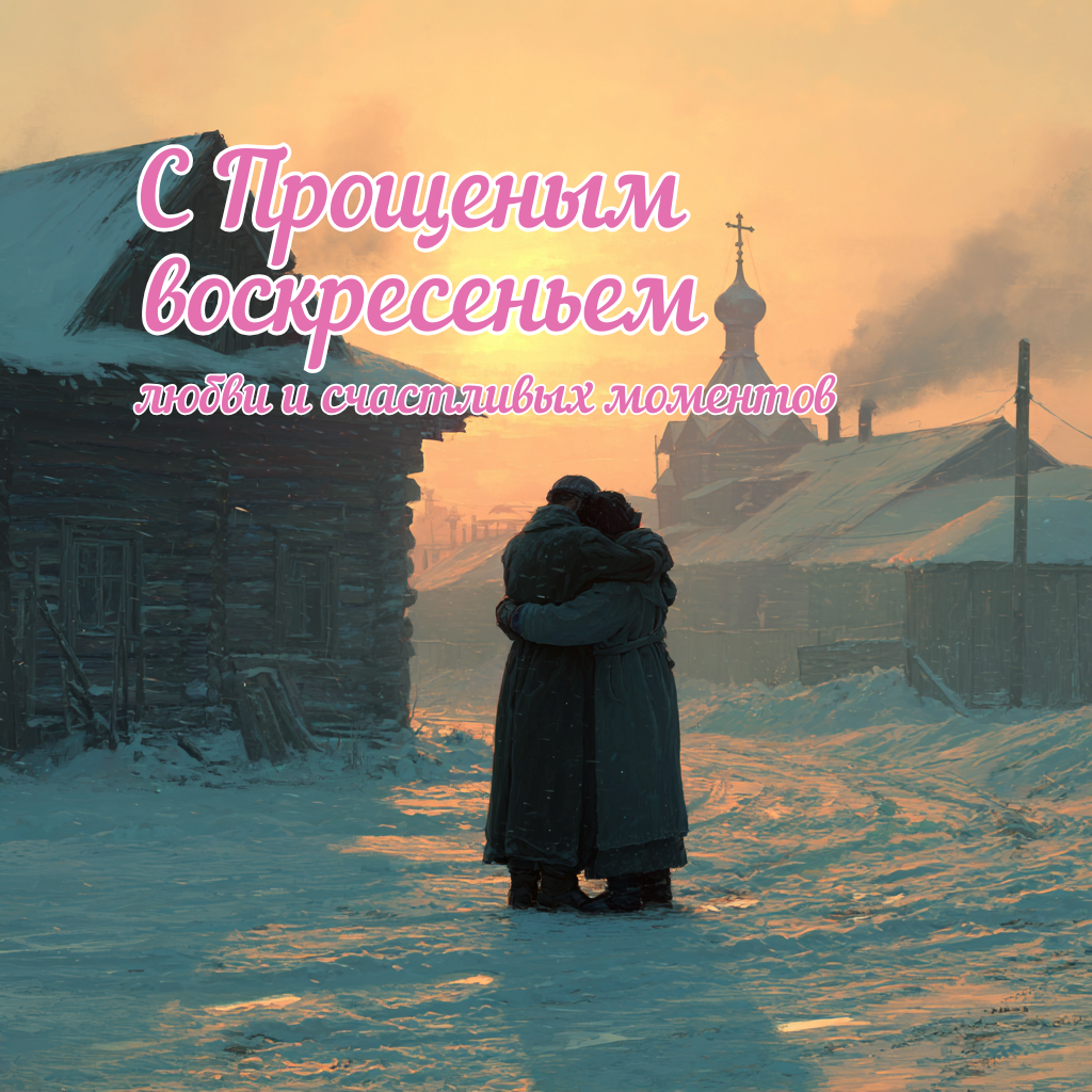 Прощенное воскресенье — стихи короткие: прости меня, я прощаю