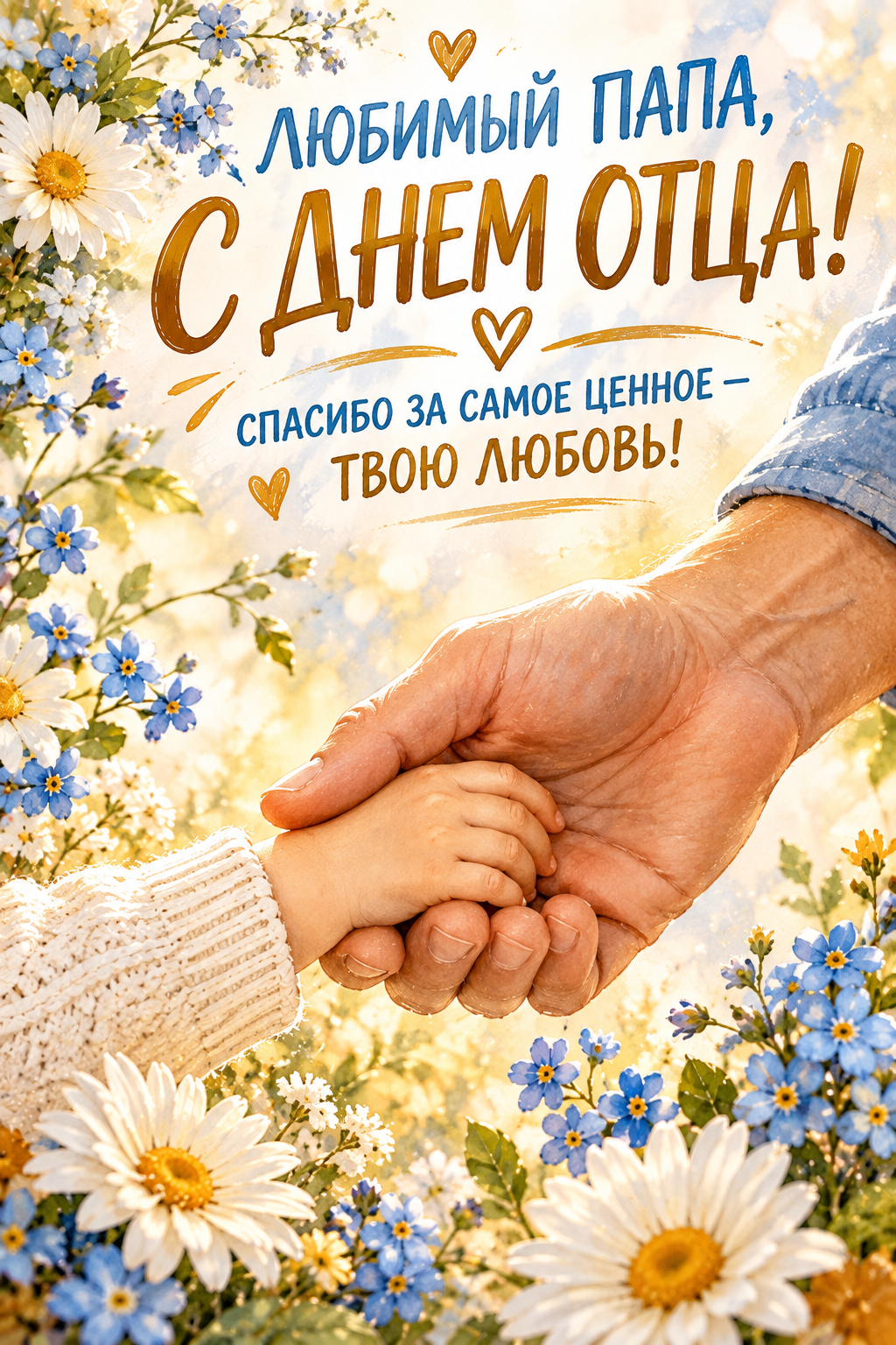 Открытка с Днем отца