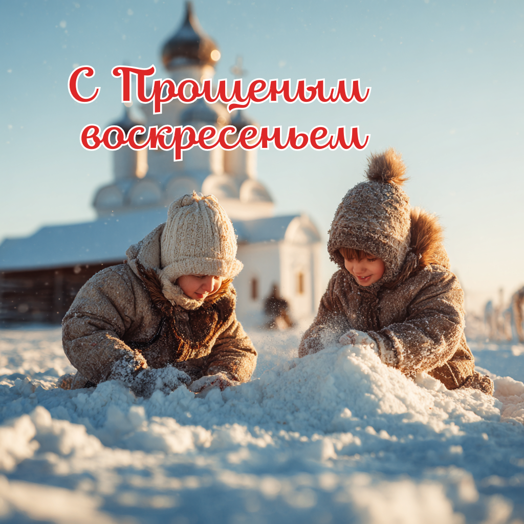 Прощенное воскресенье — открытка: прошу прощения за то, что не понимал(а) вовремя