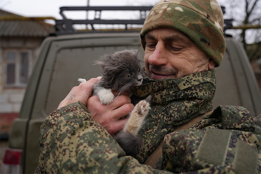 Андрей, позывной Начпрод, провёл на позициях без перерыва несколько месяцев