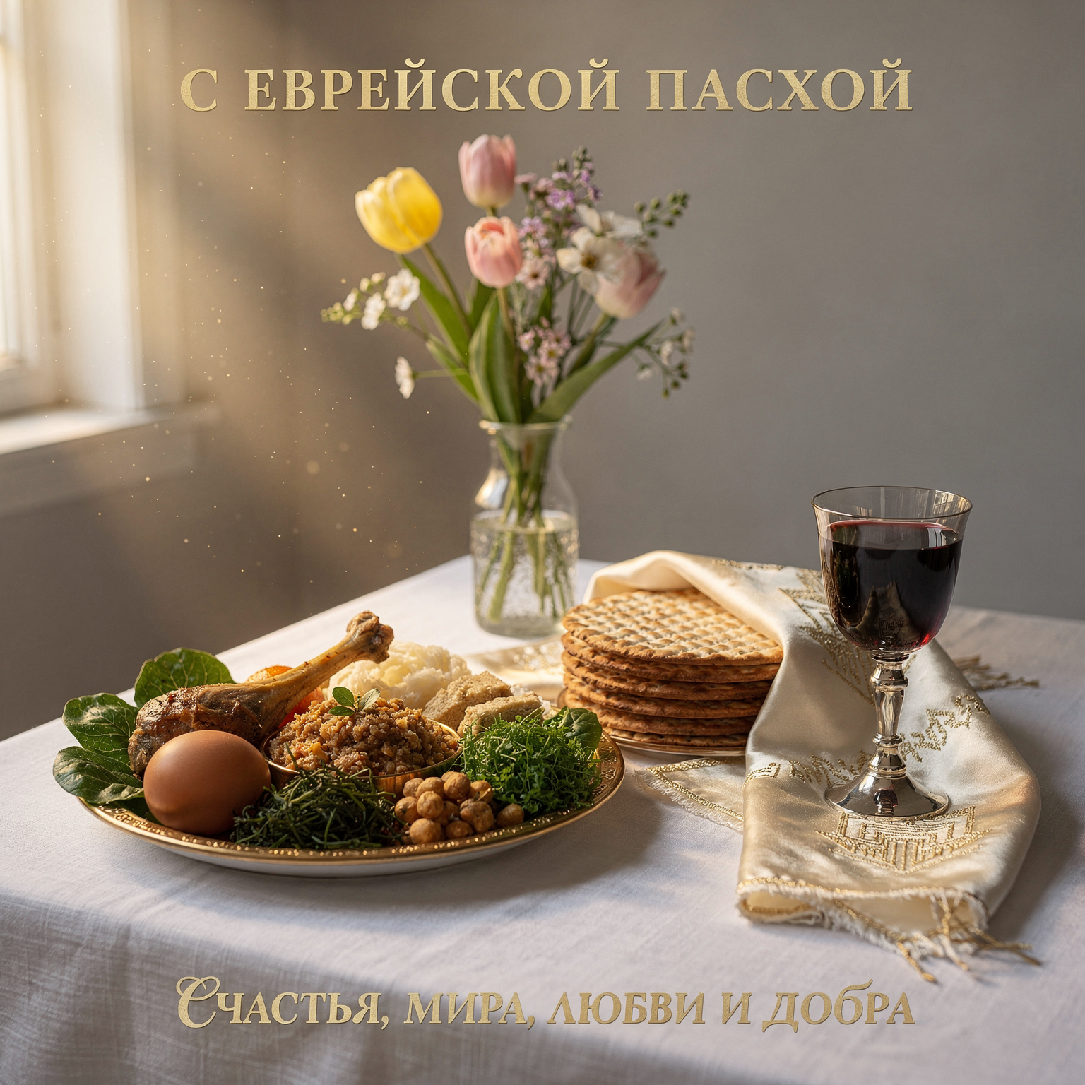 С Песахом, Еврейской Пасхой