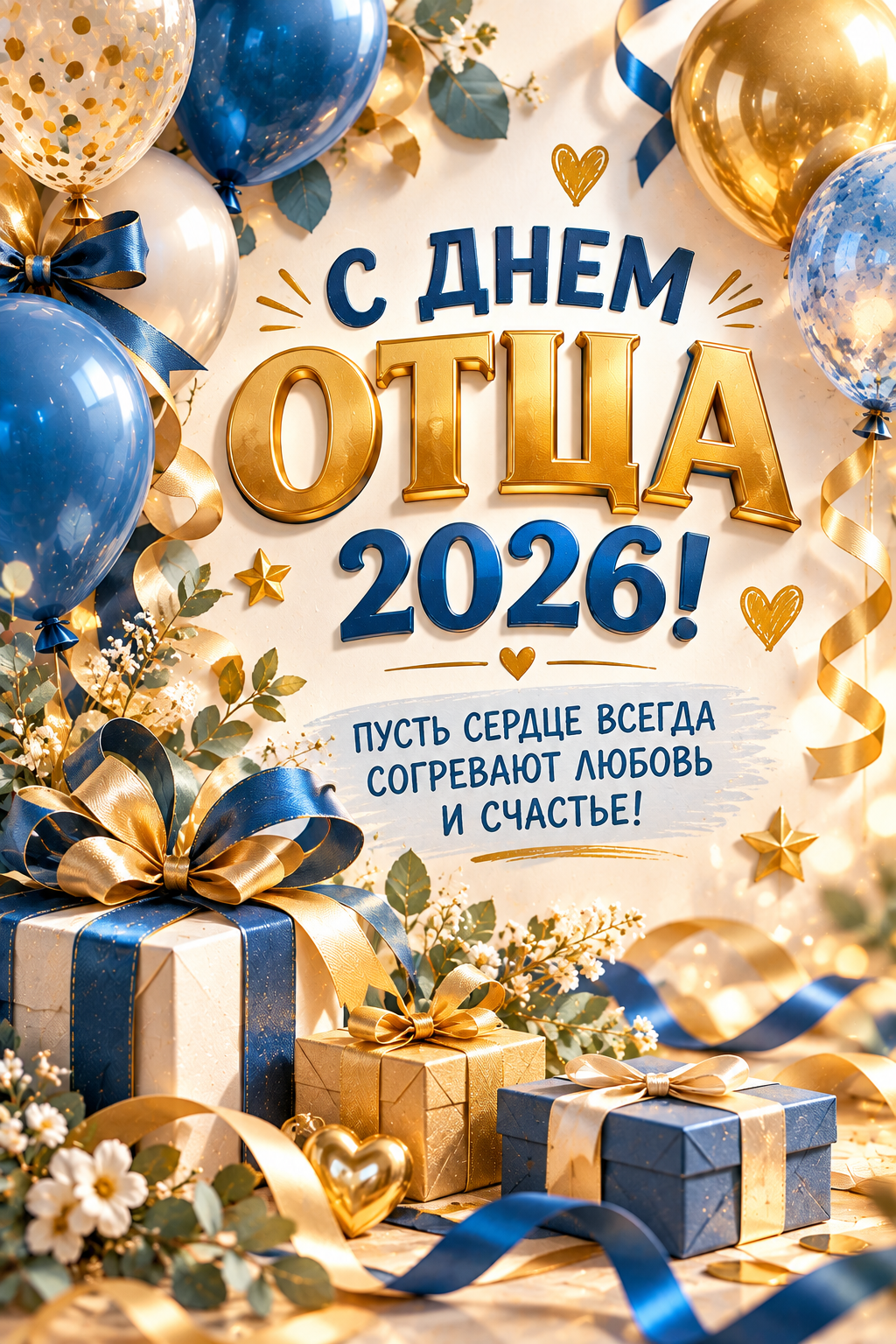 Открытка с Днем отца
