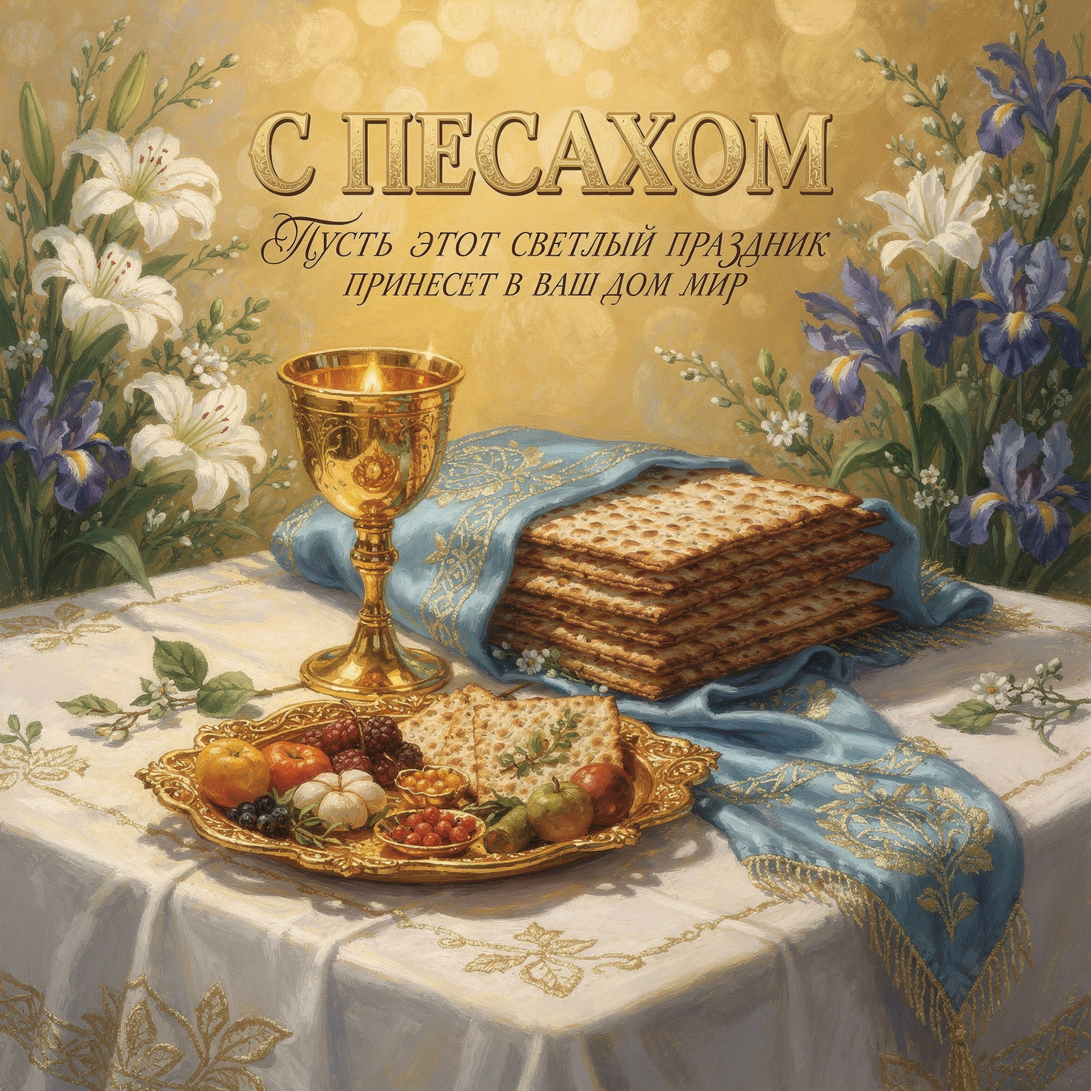 С Песахом, Еврейской Пасхой