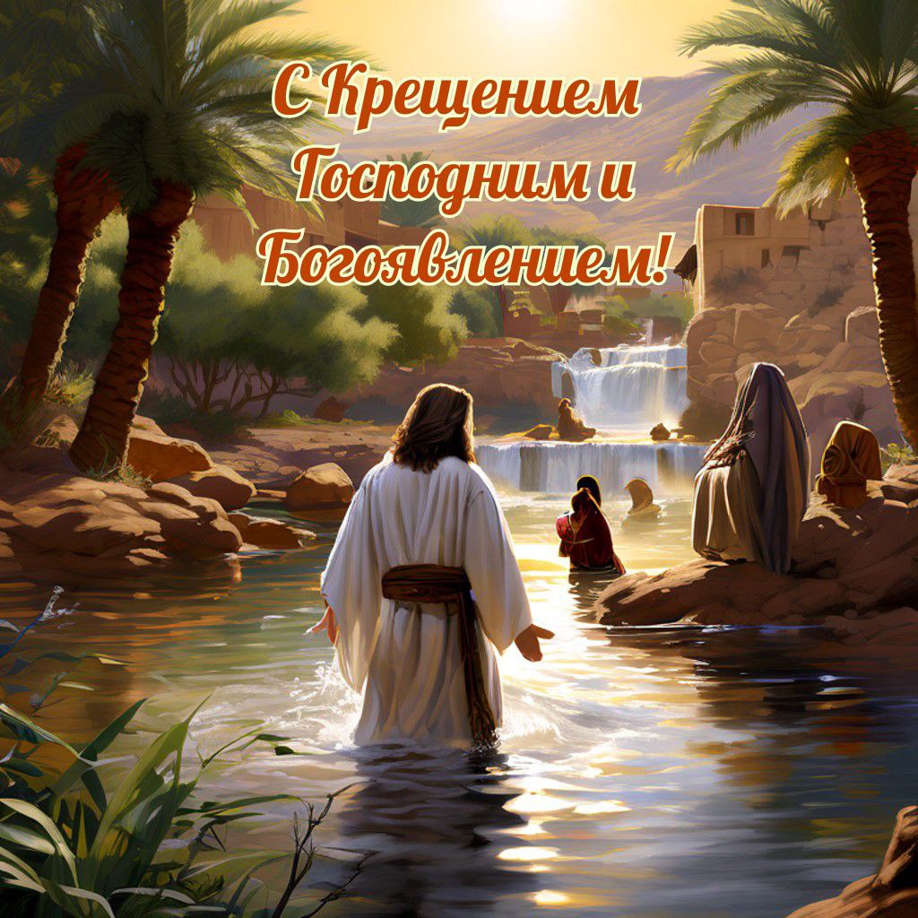 С Крещением Господним, Богоявлением!