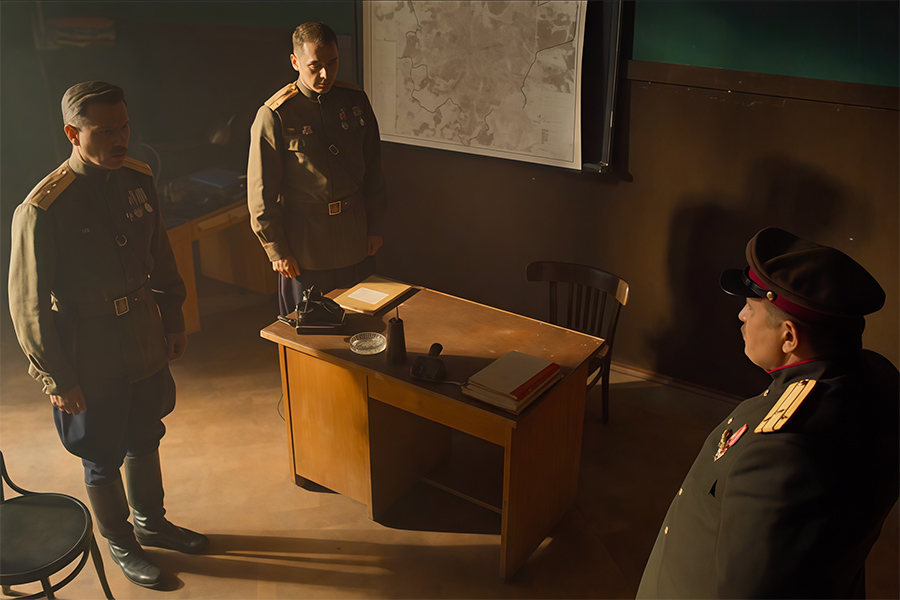 Кадр из сериала «СМЕРШ 4»