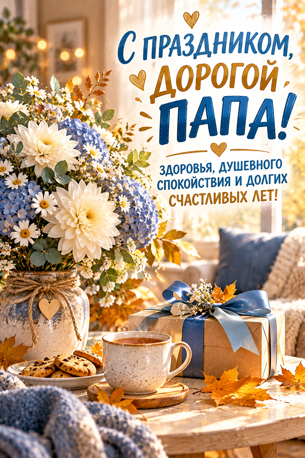 Открытка с Днем отца