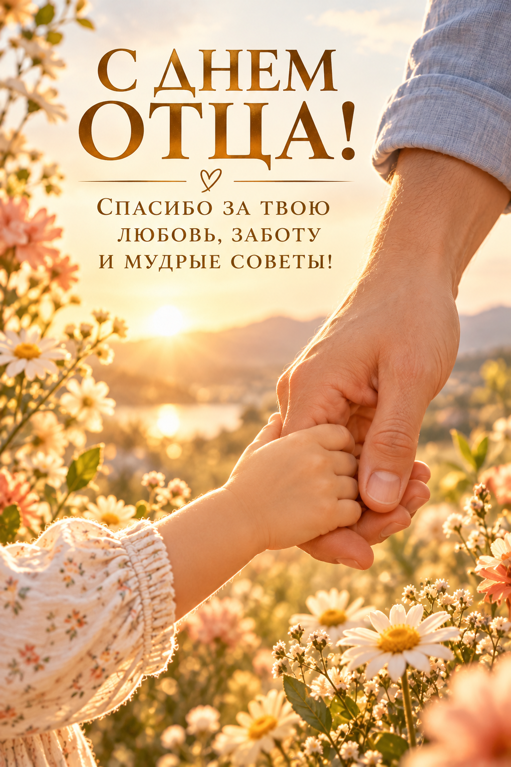 Открытка с Днем отца