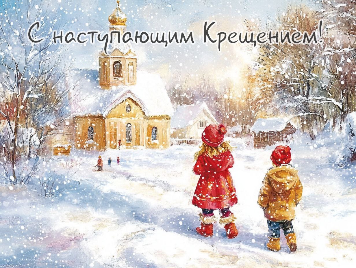 ​​​​С наступающим Крещением Господним, Богоявлением