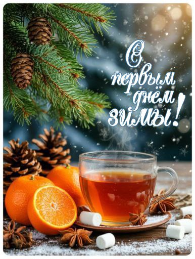 С первым днем зимы