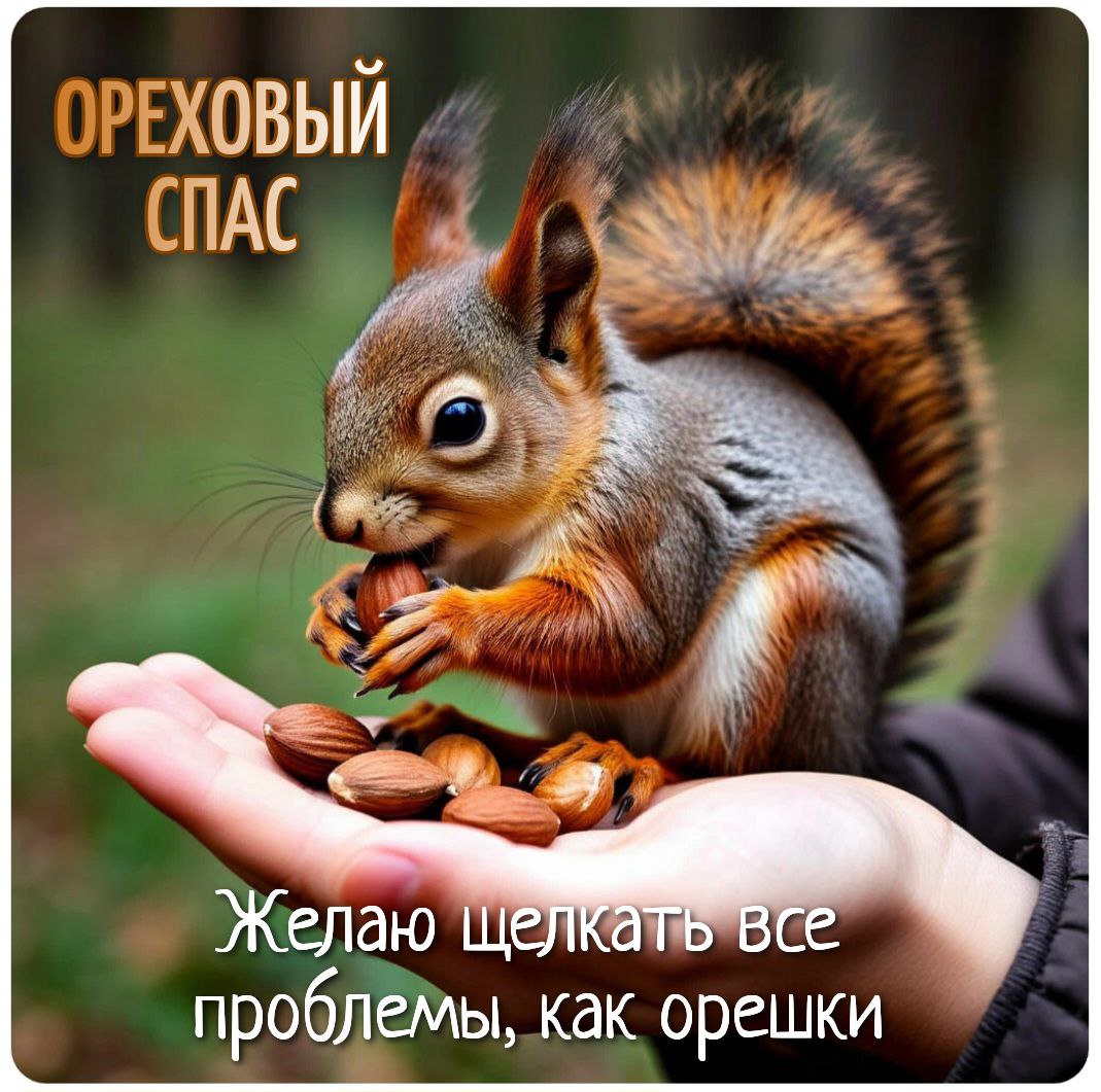 С Ореховым, Хлебным Спасом