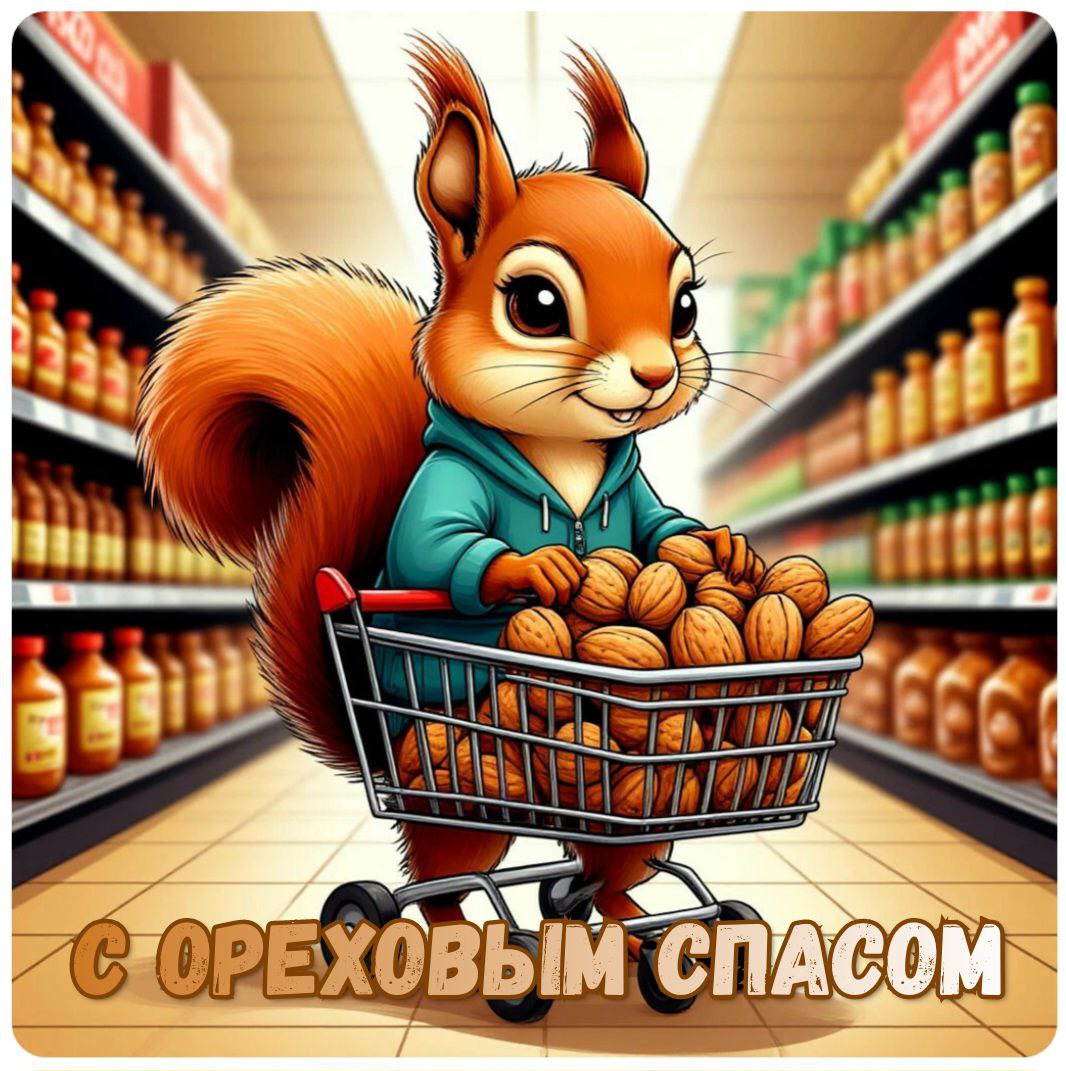 С Ореховым, Хлебным Спасом