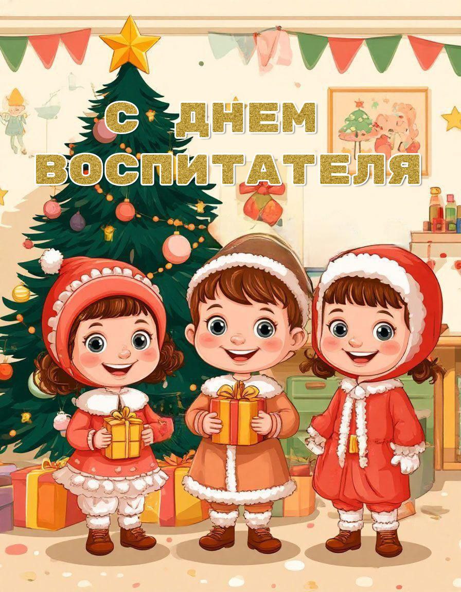 С Днем воспитателя, с Днем дошкольного работника