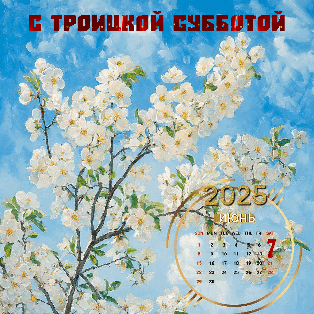С Троицкой родительской субботой