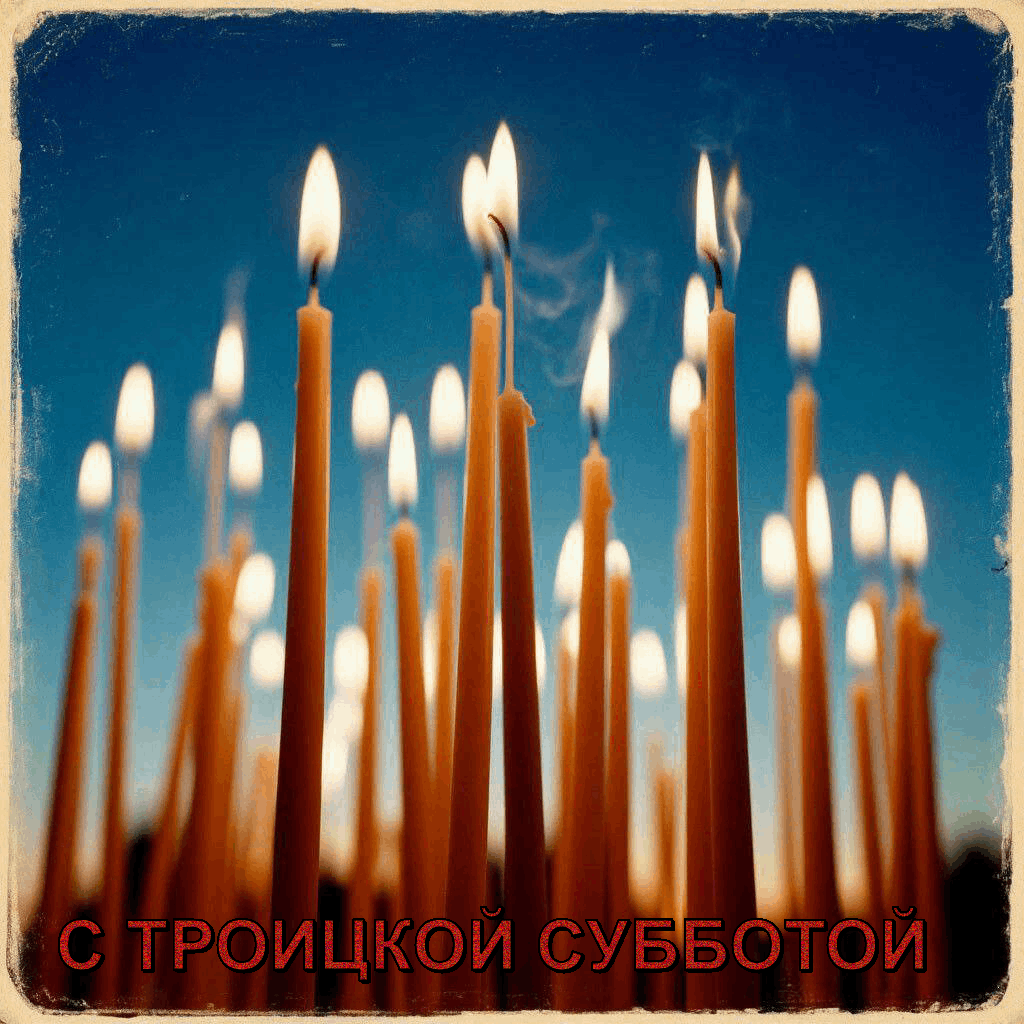С Троицкой родительской субботой