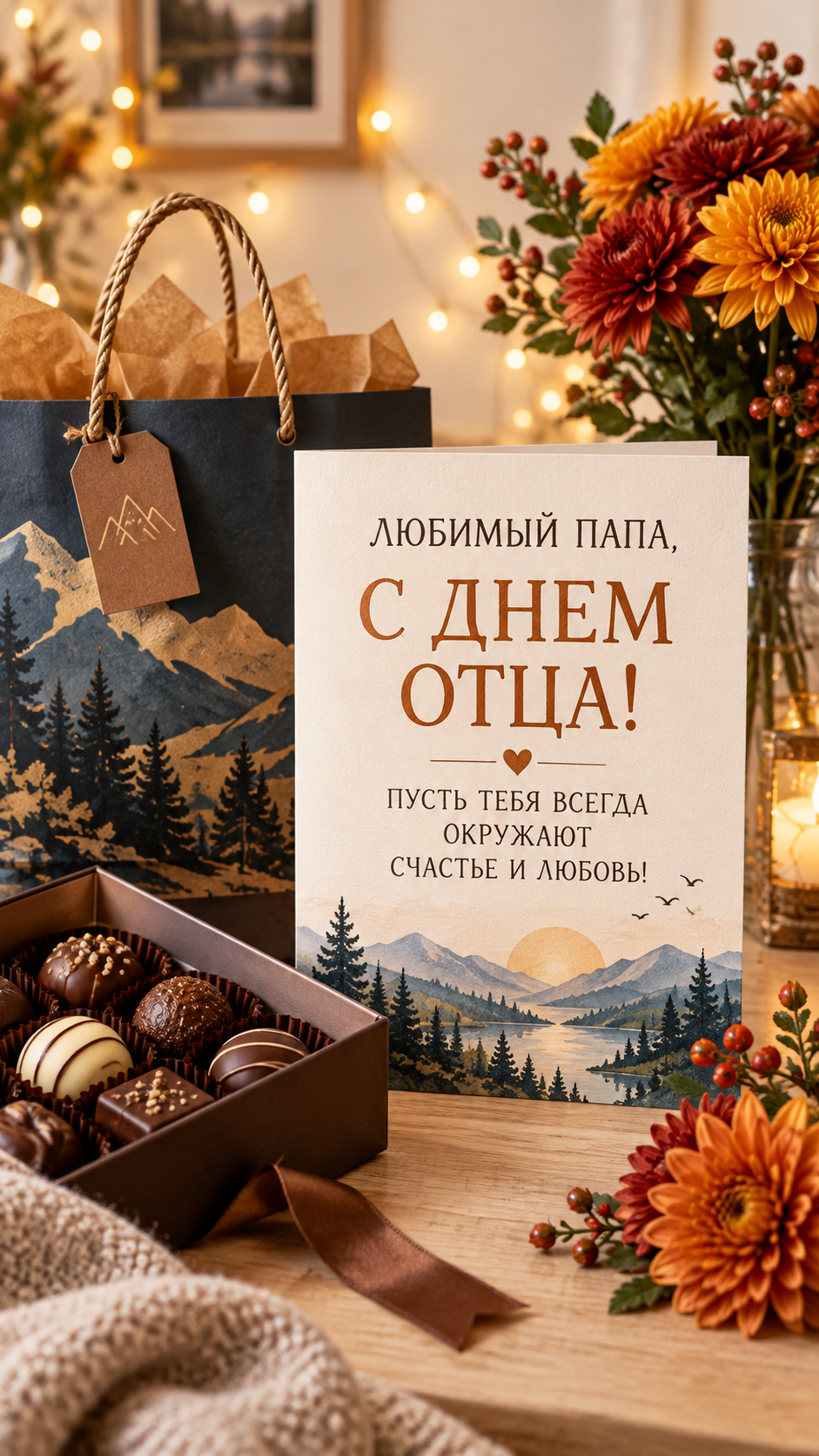 Открытка с Днем отца