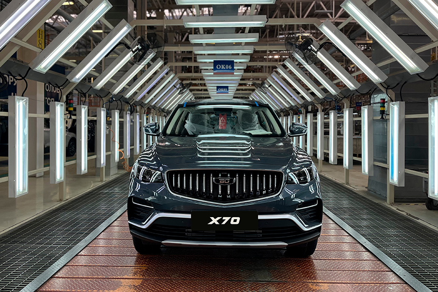 Автомобиль на заводе