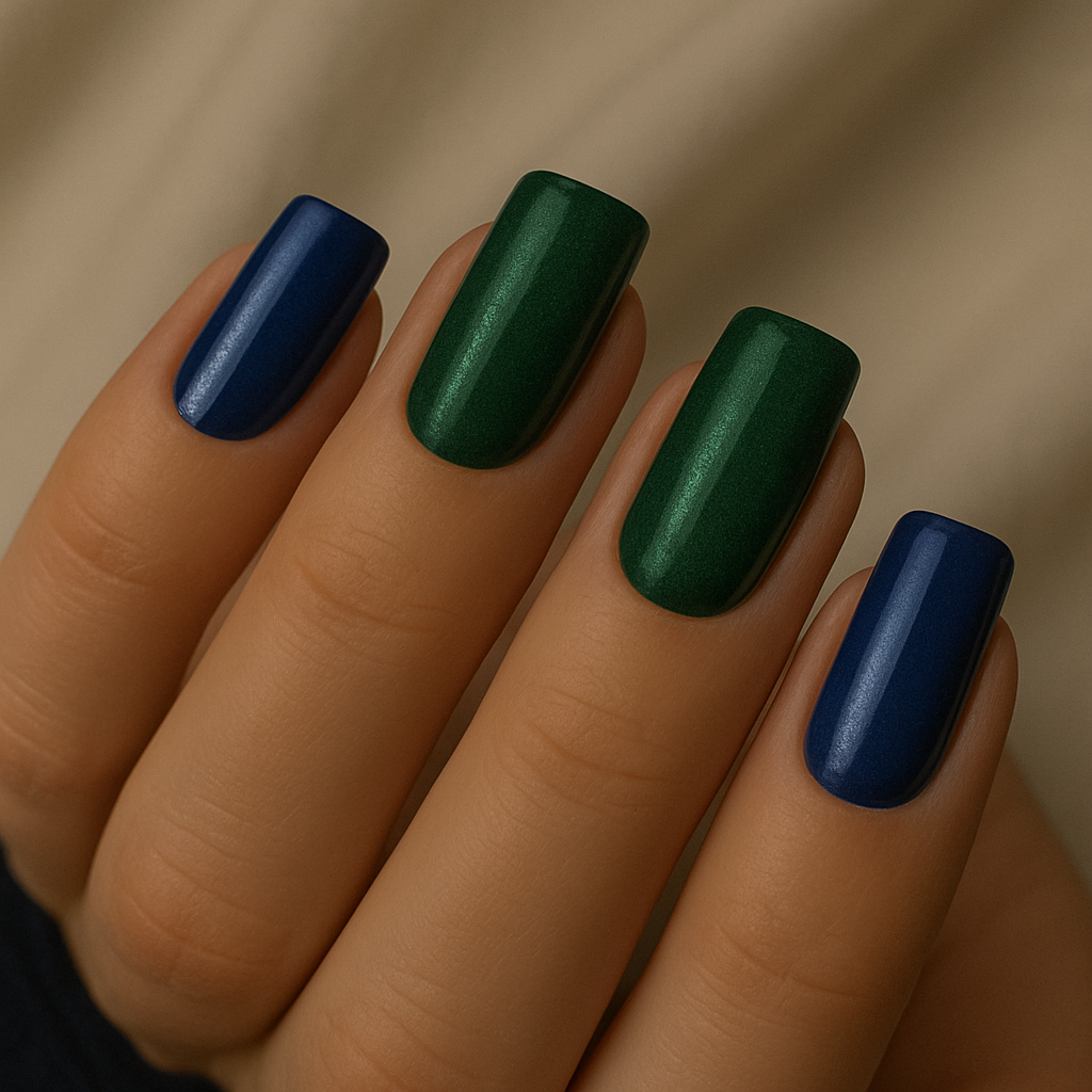 Новогодний маникюр