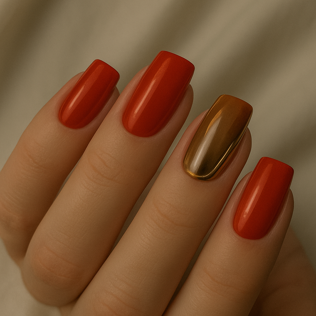 Новогодний маникюр