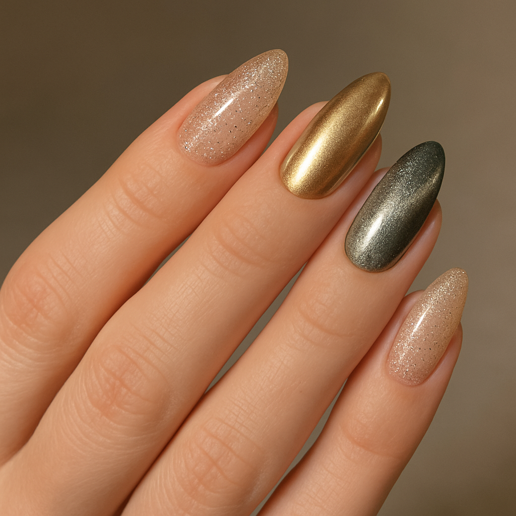 Новогодний маникюр