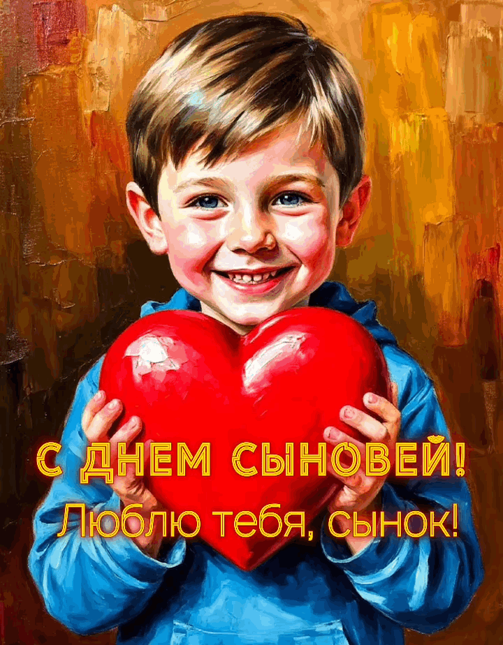 Гиф с Днем сыновей