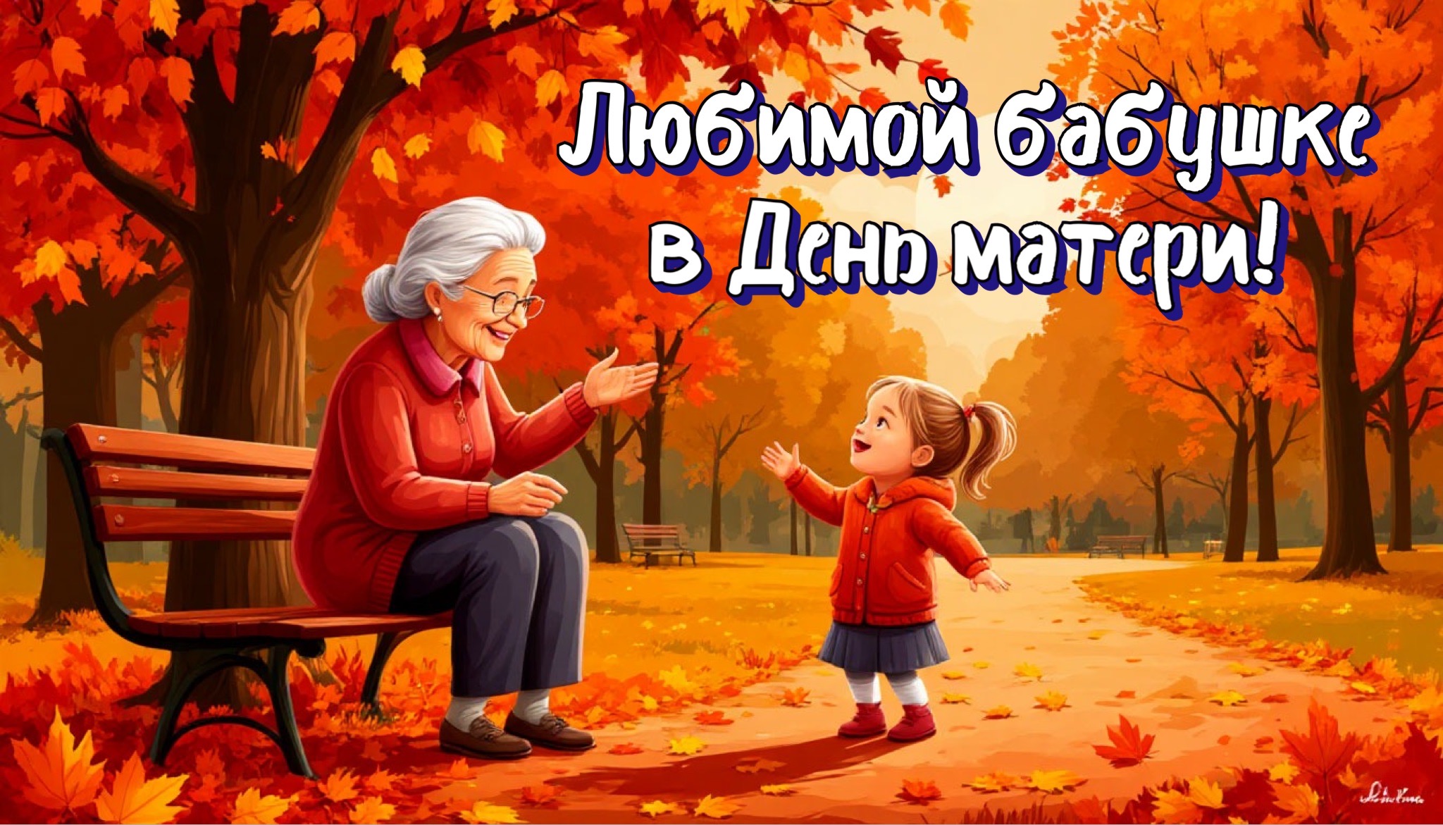 Открытка с Днем матери