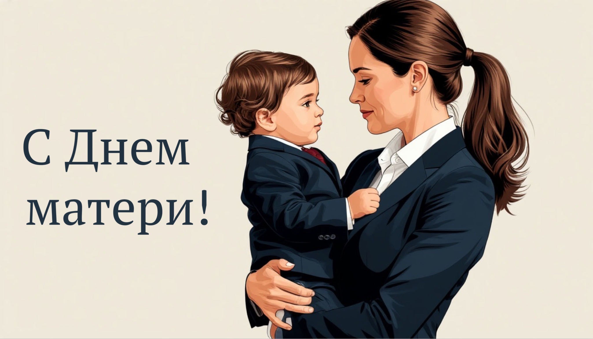 Открытка с Днем матери