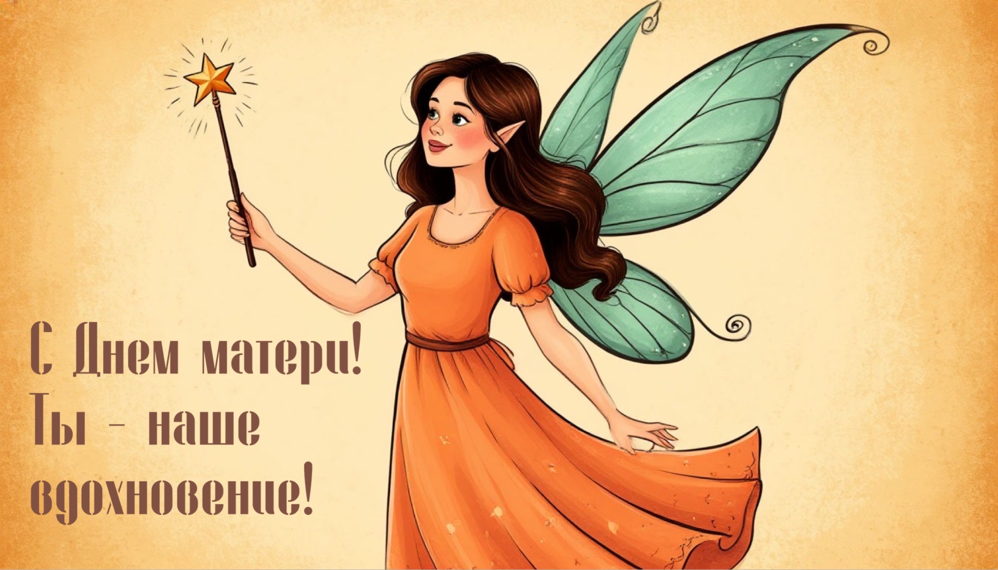 Открытка с Днем матери