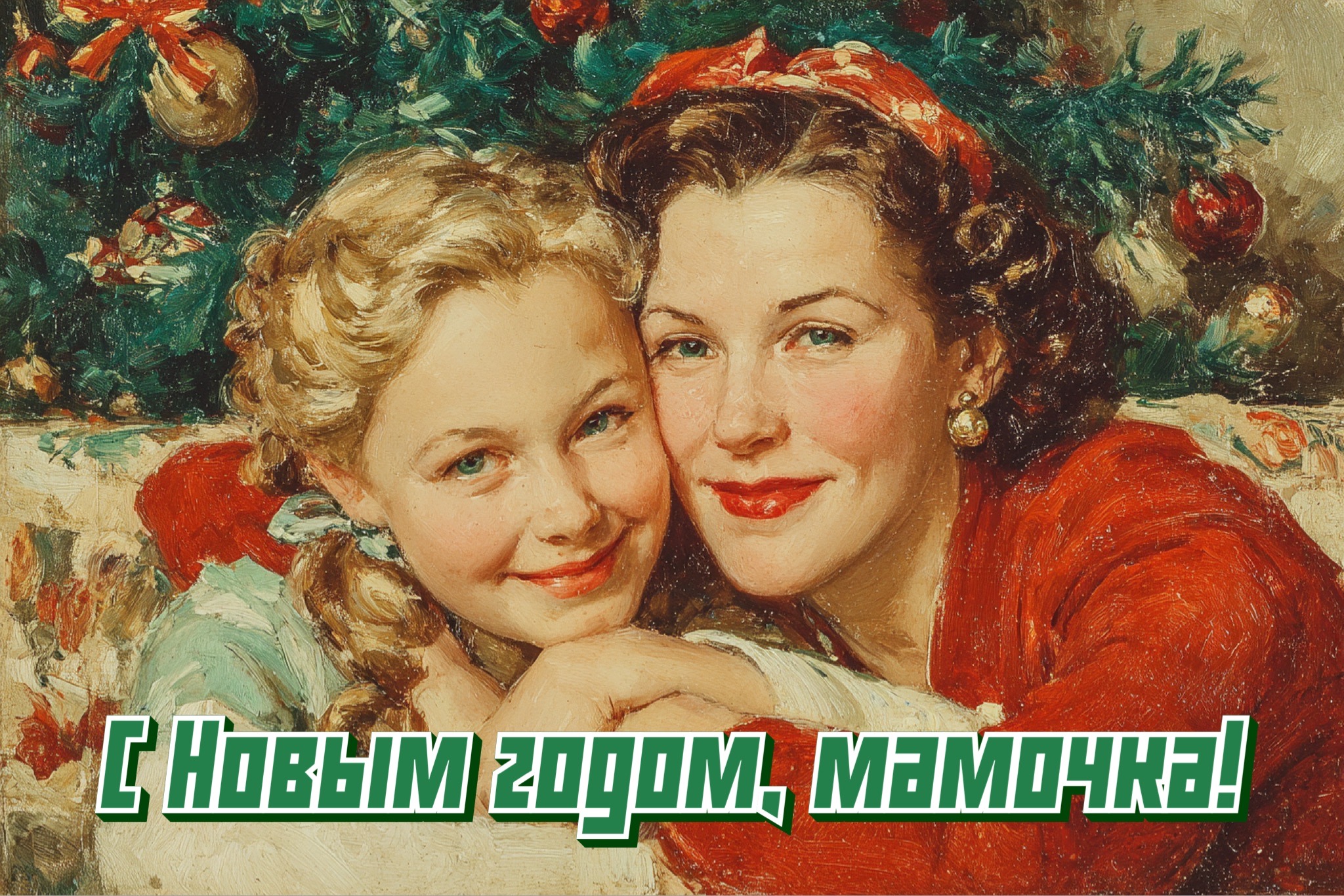 Открытка с Новым годом