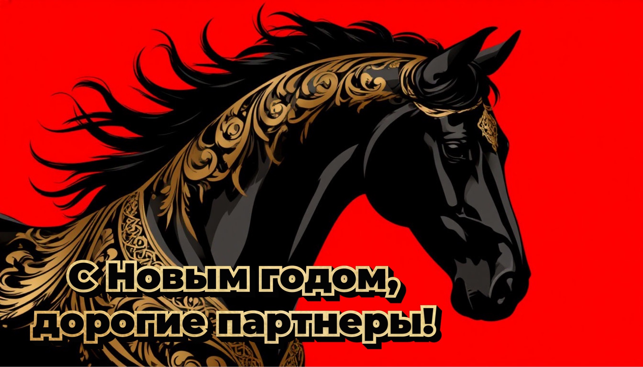 С Новым годом для коллег и партнеров