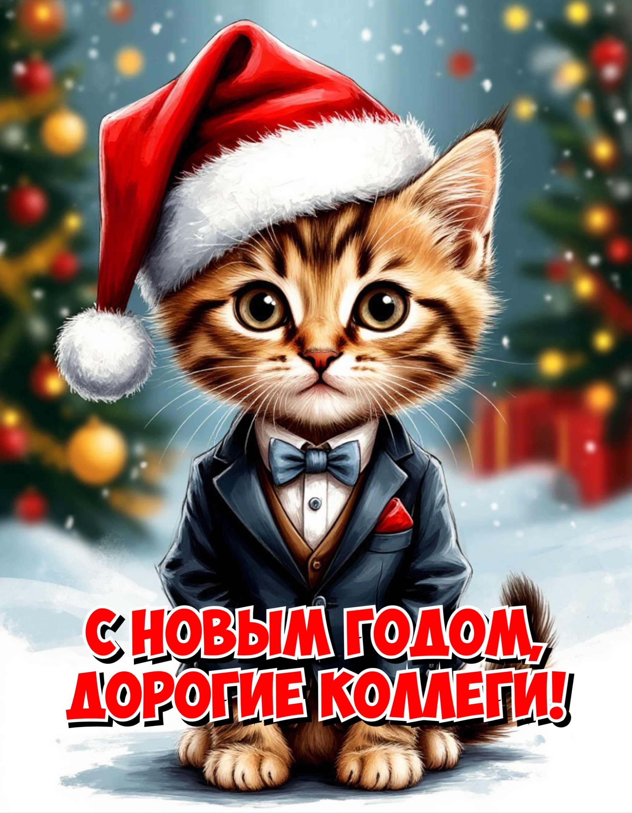 С Новым годом для коллег и партнеров