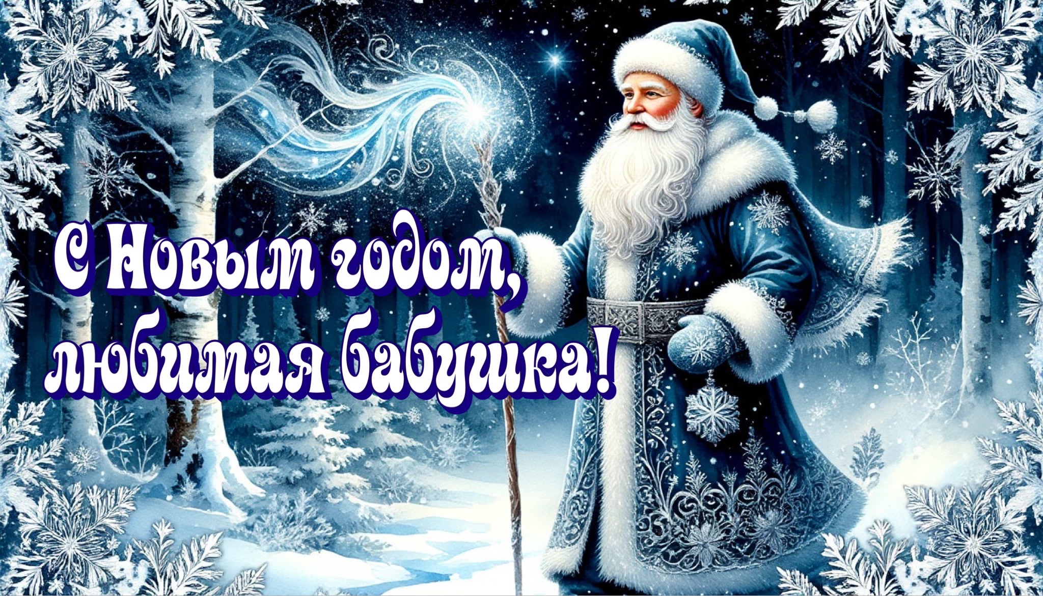 Открытки с Новым годом 2026 для семьи