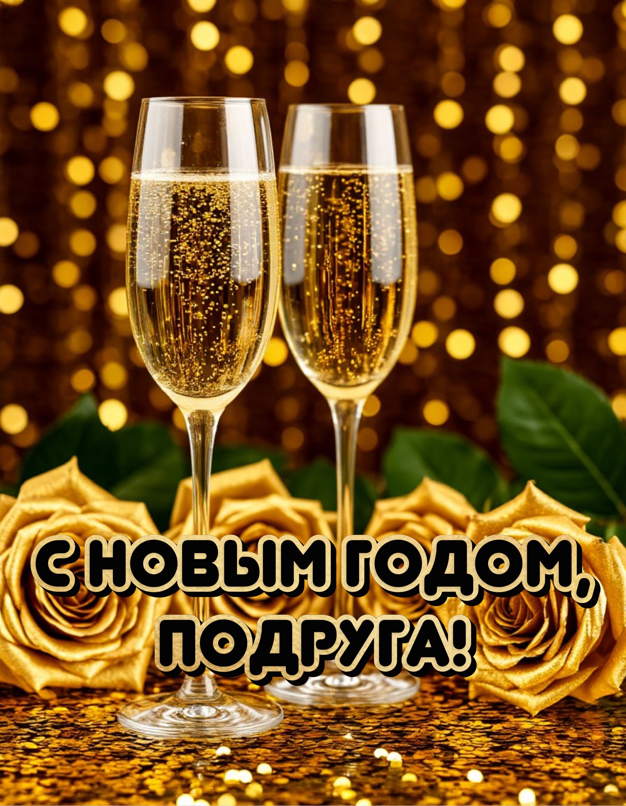 Открытки с Новым годом 2026 для семьи