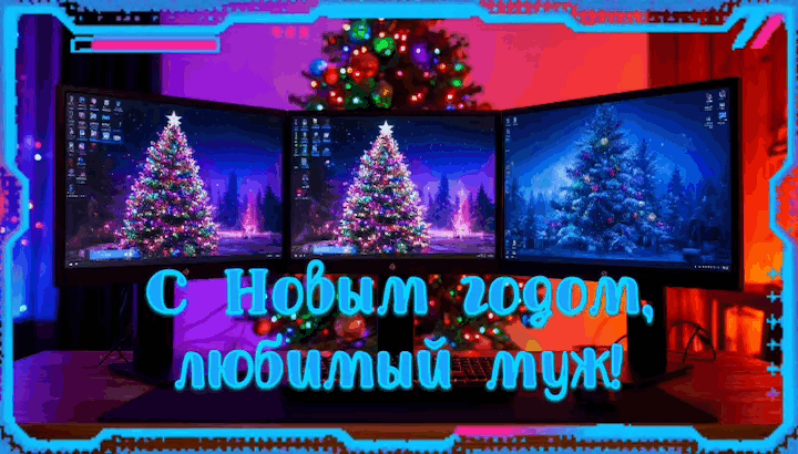 Открытки с Новым годом 2026 для семьи