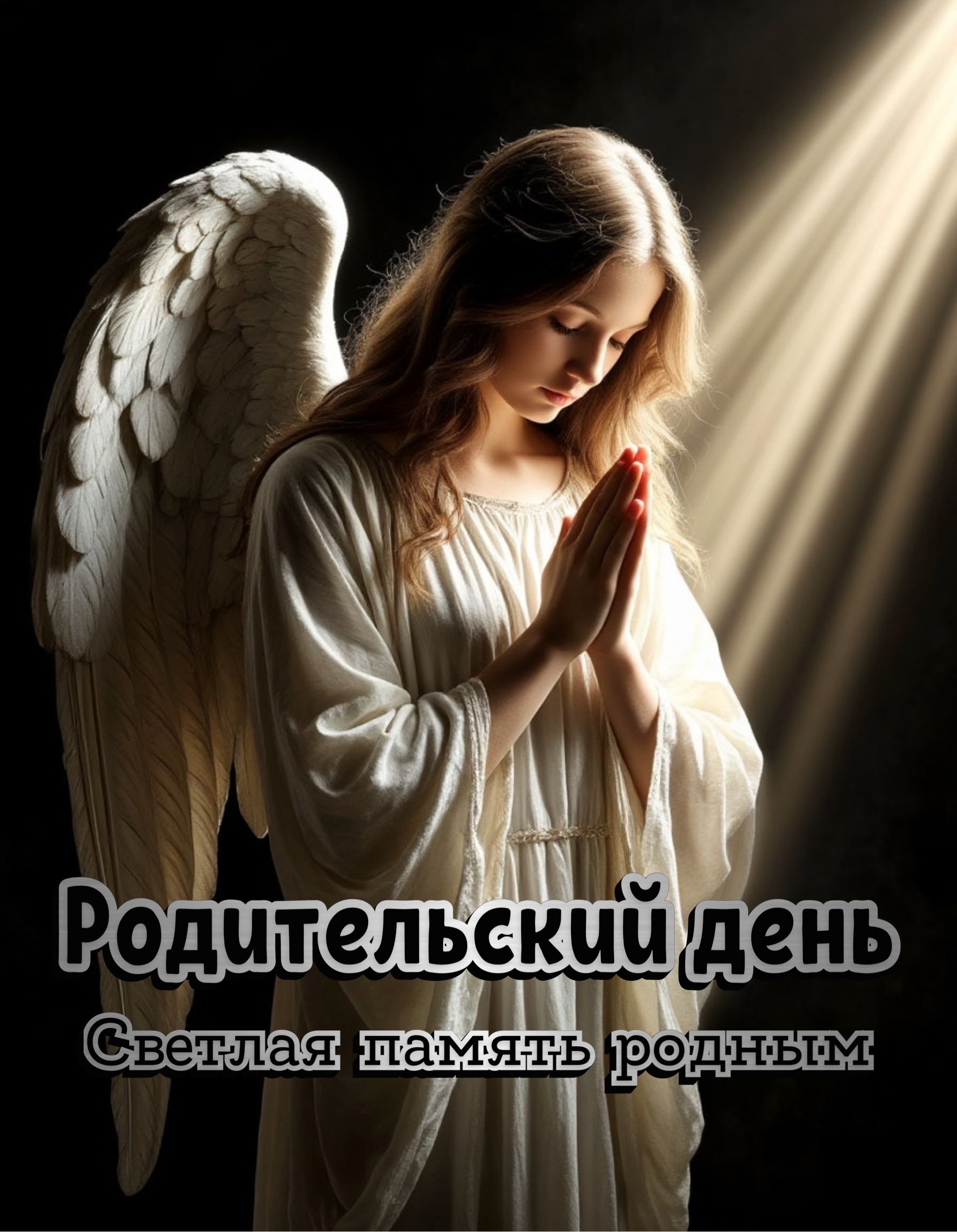 Открытка с Мясопустной родительской субботой