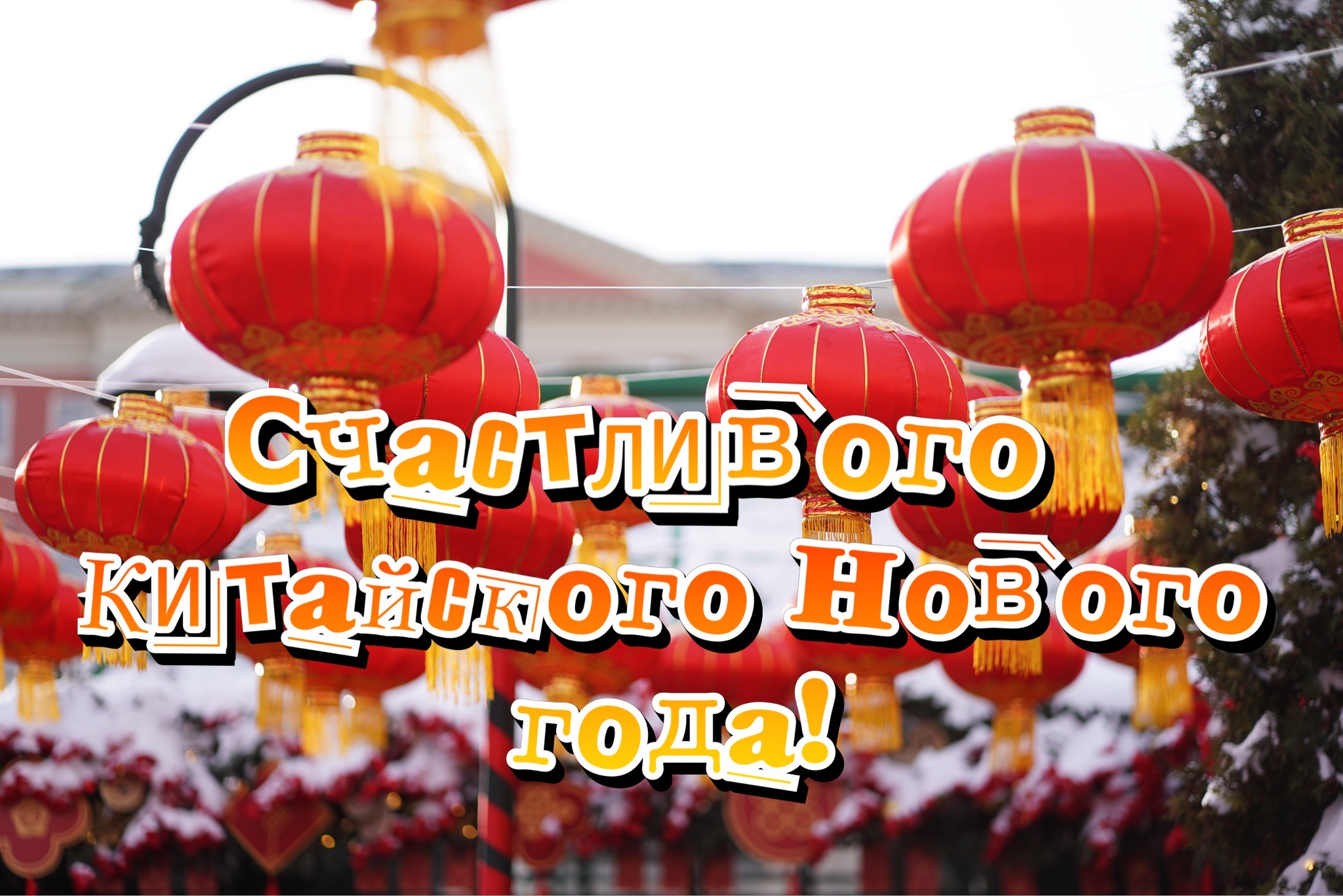 С Китайским Новым годом 2026